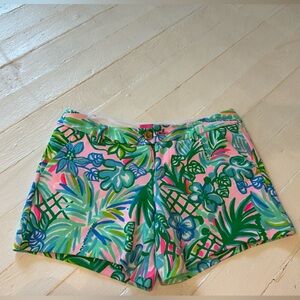 Lilly Pulitzer.  Shorts.  New.  Never worn. Size 2 floral